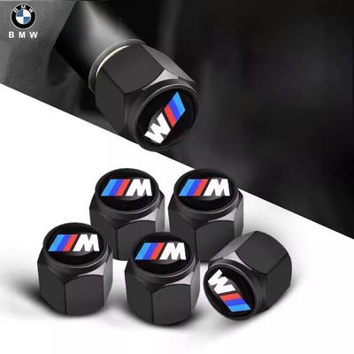 Hot For M  5PCS 3D Aluminum Alloy Wheel Tire Valve Caps Dust-proof Cover For BMW M M1 M2 M3 M4 M5 M6 M7 G82 G60 E46 G12 E83 G11 F39 E39 E60