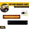 Amber LED Front Side Marker Light for Jeep CJ5 CJ6 CJ7 CJ8 SJ Wagoneer J10 J20 A