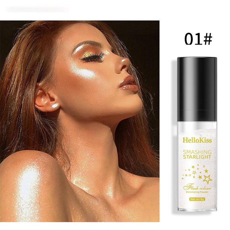 Highlight Pat Powder Repair Capacity Powder Natural Three-dimensional Repair Capacity Brighten The Whole Body Highlight Powder