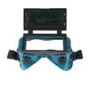 Solar Auto Darkening Eye Mask Welding Goggles Welder Eye  ive Glasses (Blue)