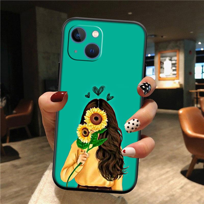 IK36 Girl Coffee Book Aesthetics Case for Samsung M06 M15 M16 M35 M55 M56 A36 A42 A50 A50S A51 A52 A32 A33 A05 A05S A06 A16 A20