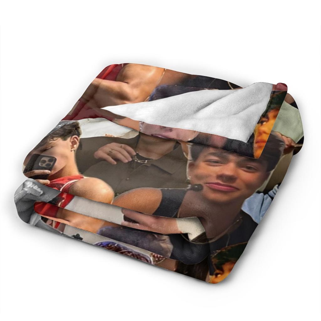 Malachi Barton Blanket Super Soft Warm Throw Blankets for Sofa 50x60 Inch Multiple Sizes Bedding Throws