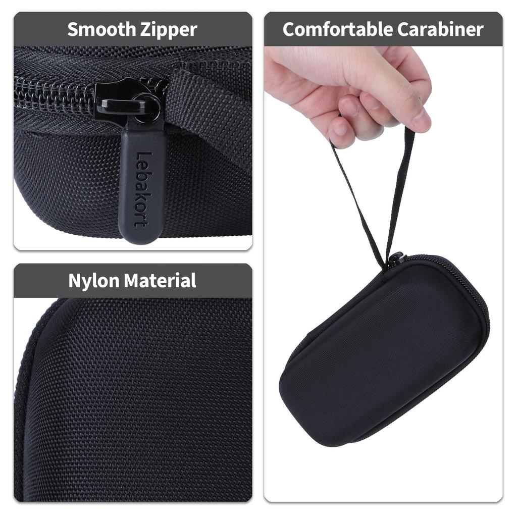 Lebakort Storage Case Compatible with Zoom H1 EssentialH1n Handy Recorders