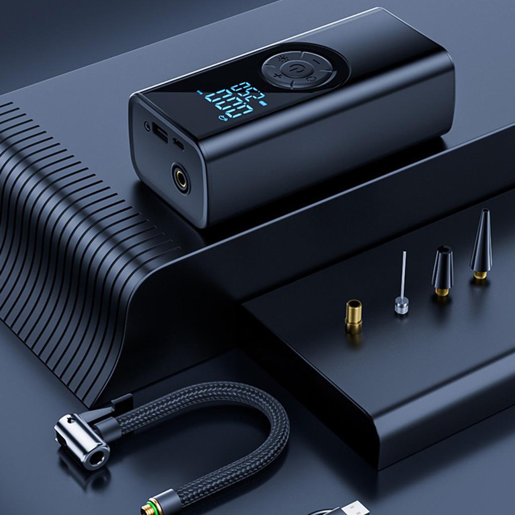 High Speed Air Compressor Portable Pumps Compact Air Compressor ABS Air Pumps for Car Bike Motorcycles & Sports Equipment