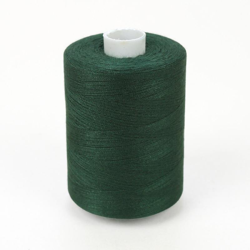 Hilo de Coser de Poliéster de Alta Velocidad 402 - 1000 Yardas, Colores Arcoíris, Ideal para Proyectos de Costura Casera y a Mano
