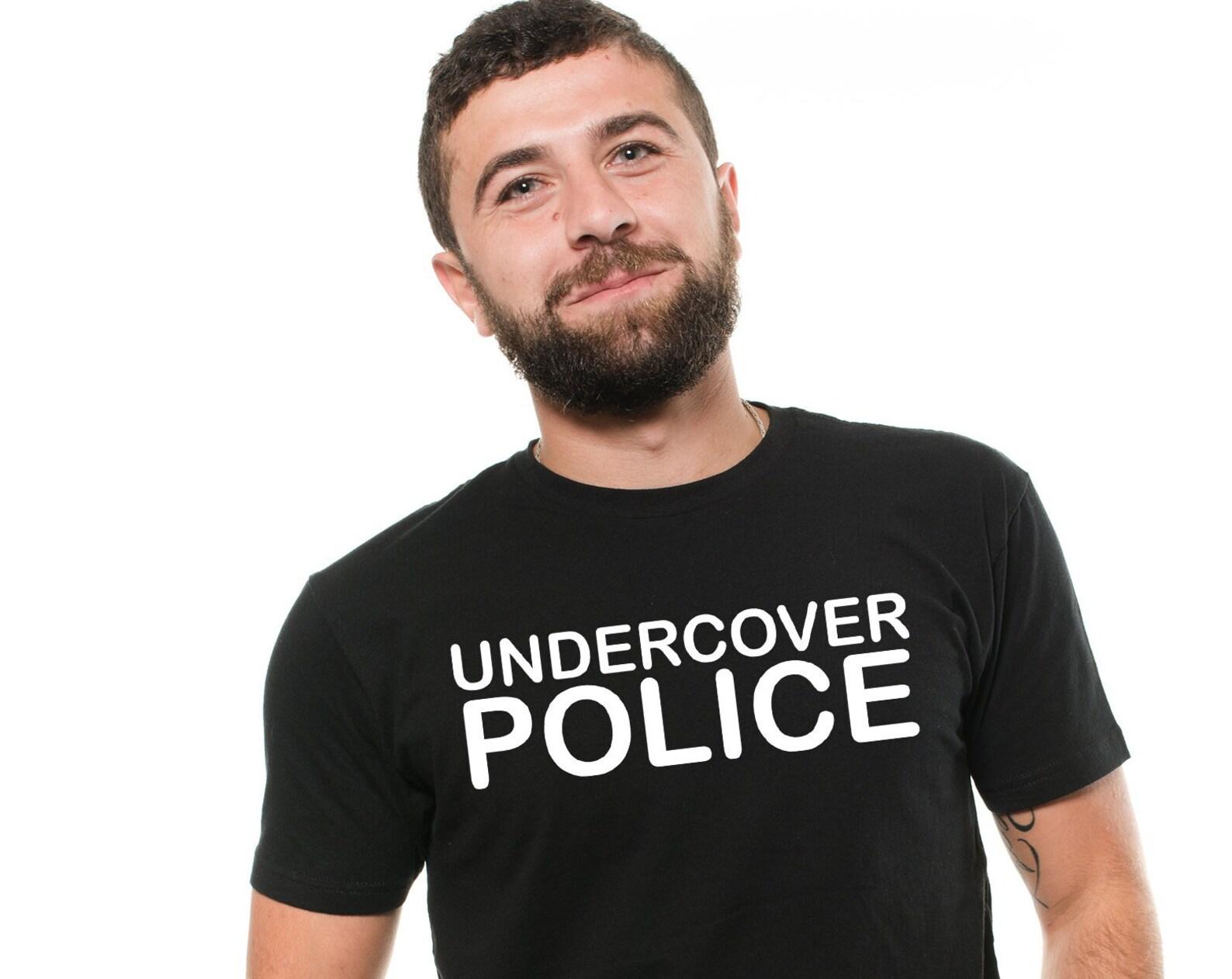 Undercover Police T-Shirt: Funny COP Graphic Tee 3XL