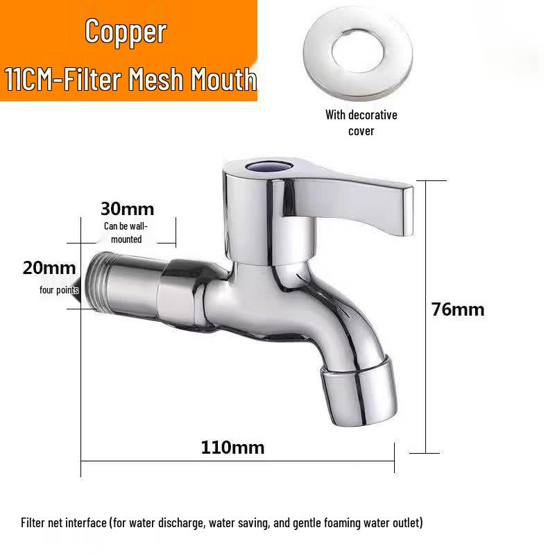 Ye Nuanyang Brass Quick-Open Faucet