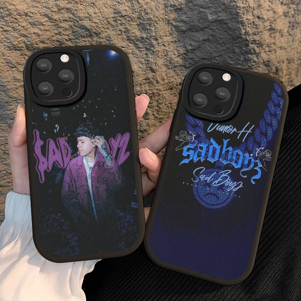 Junior H SAD BOYZ 4 LIFE Phone Case Hard Leather For IPhone 16 15 14 13 12 Mini 11 14 Pro Max Xs X Xr 7 8 Plus Fundas