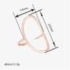 Classic Simple And Minimalist Ring, Daily Matching Geometric Ring, Personalized Fashion Neutral Daily Accessories