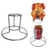 Stainless Steel Chicken Grill Stand Electroplating Process BBQ Roasting Holder  Picnic