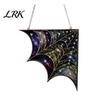 90 Degree Corner Wall Accents 3D Spider Web Halloween Decor, Acrylic Hanging Ornament Durable Holiday Ornaments with Dimensional Effect, Spooky Party