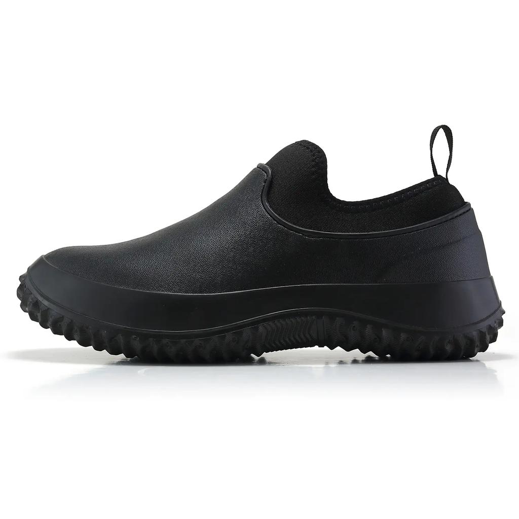 Men Chef Shoes Non Slip Work Sneakers Breathable Slip On Unisex Clogs Women Casual Walking Rain Shoes Plus Size