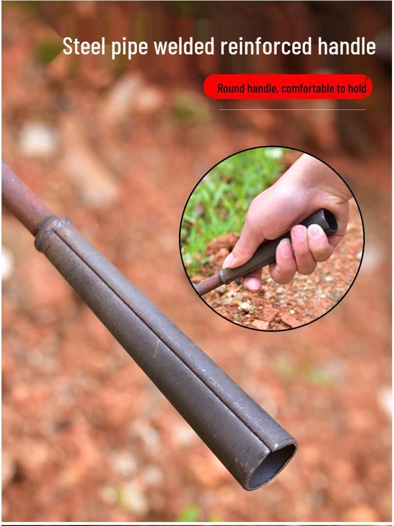 All-Steel Multi-Functional Small Hoe for Gardening and Farming