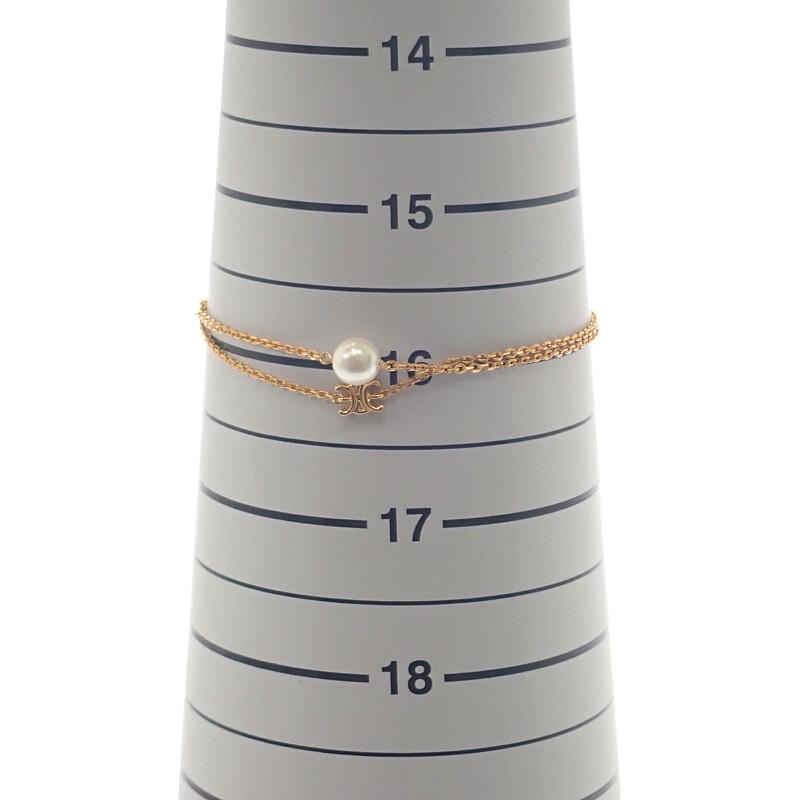 CELINE  461HA6PRB.01GI Bracelet gold/Ivory Metal Women