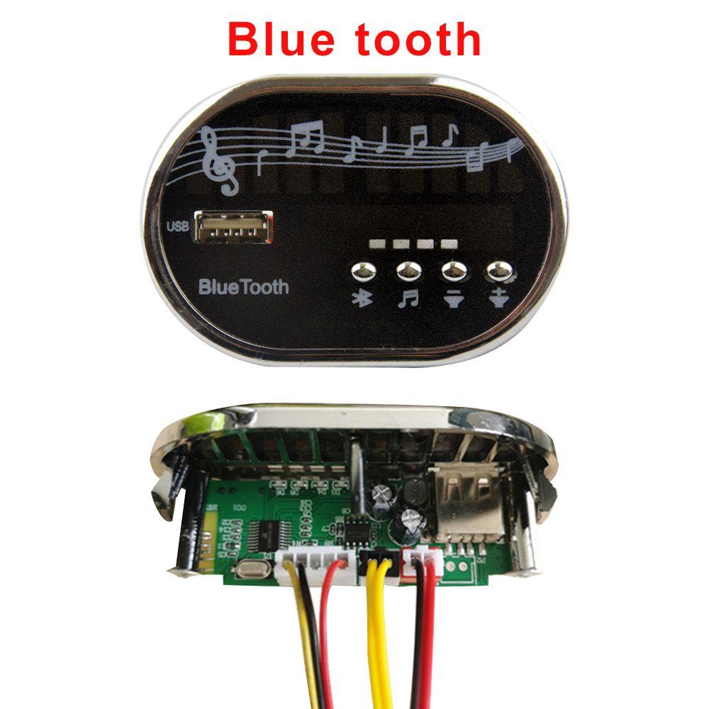 Car With Bluetooth 12V Music Player With USB MP3 and TF Card Socket Music Chips Display Voltage
