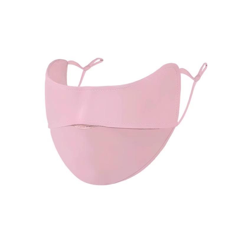 

Ice Silk UV Protection Women s Face Mask with Eye Corner Coverage - Breathable, Washable, and Lightweight