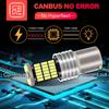 2PCS 21W 6000K LED Reverse Light Car Backup Blubs 1156 BA15S Lamp For Land Rover Defender Discovery Freelander Range Rover Sport