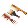 3pcs Hair Comb Set Professional Portable Home Barber Shop Wide Teeth Hair Pick Comb Styling Tool