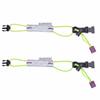 2pcs Belt Design Night Riding Trouser Clip Reflective Road Mountain Biking Pant Band  Riding Use