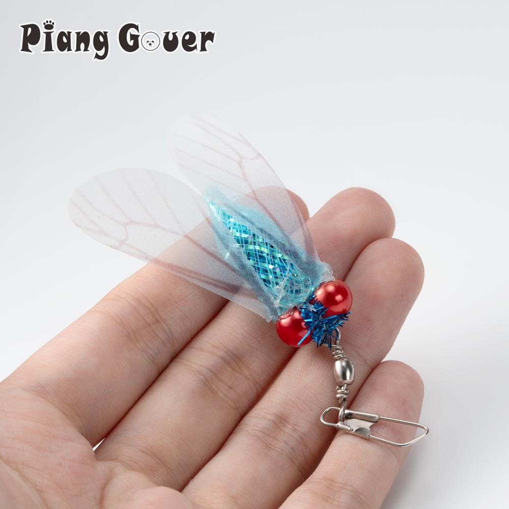Simulated Cicada Bell Cat Toy Replace the Head Accessories Artificial Insects Pet Toy