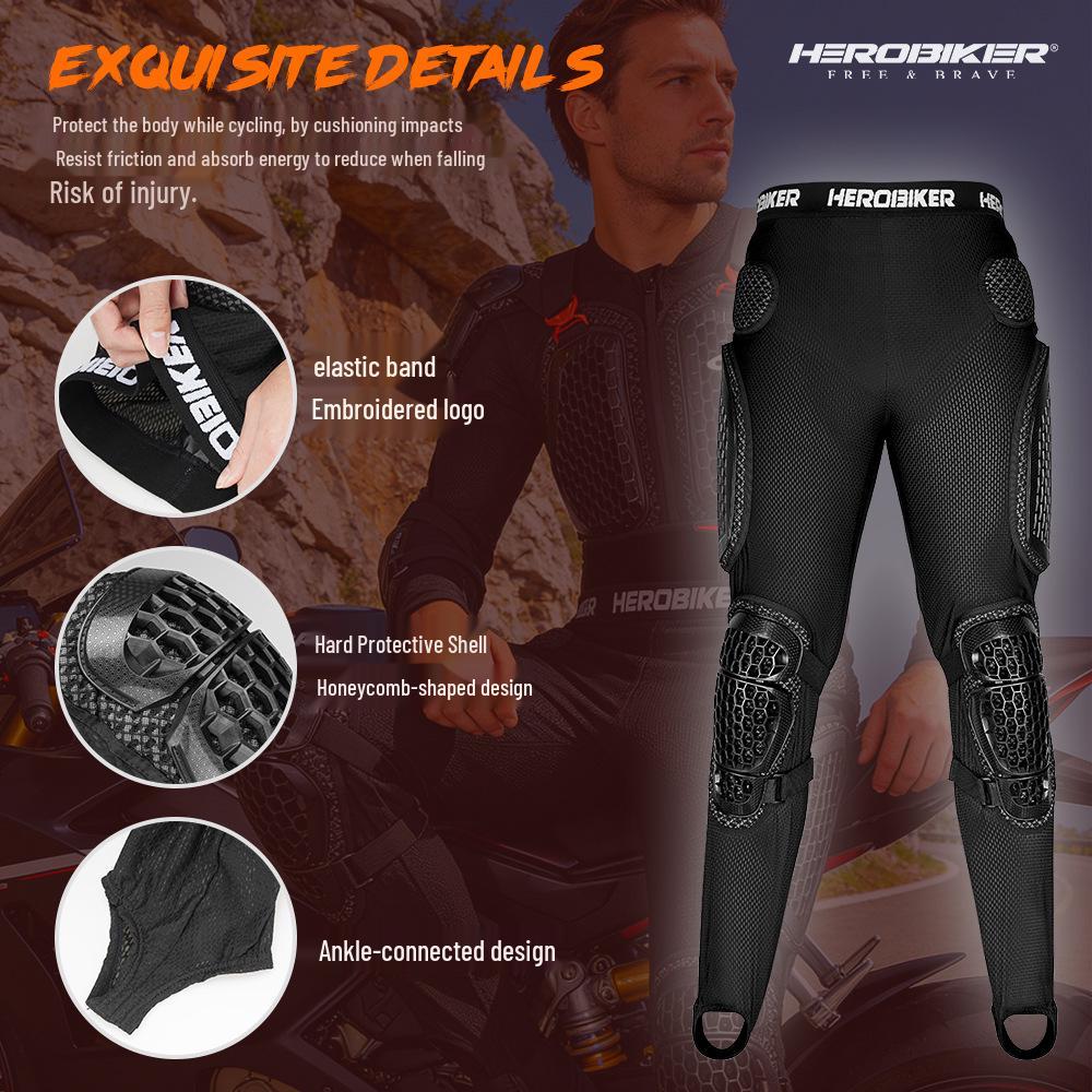 Motorcycle Protective Riding Armor: Anti-Fall 3D Leggings