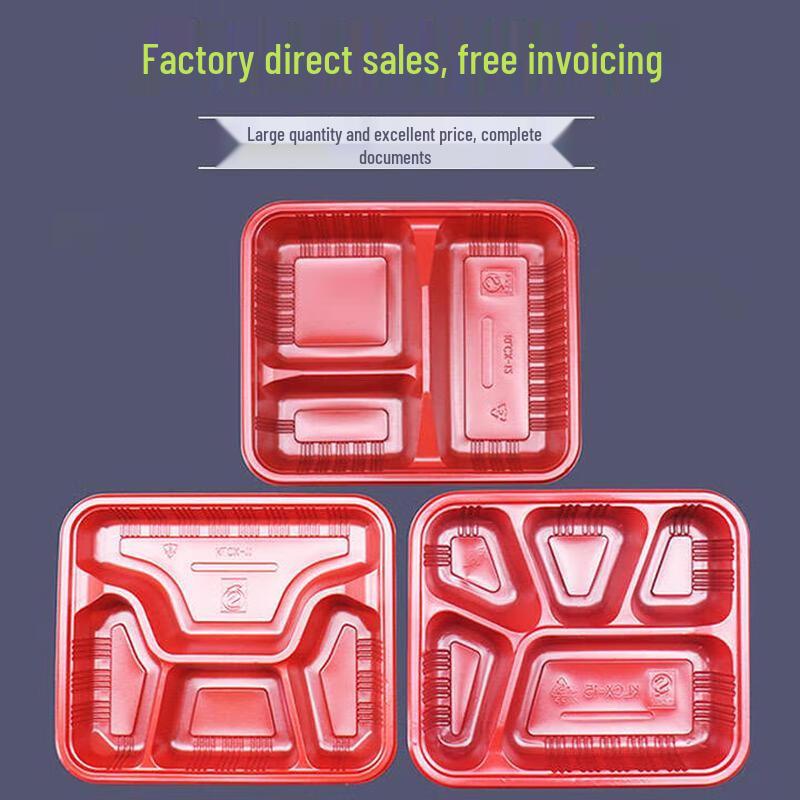 ZLIII Einweg-Kunststoff-Mahlzeitvorbereitungsbehälter