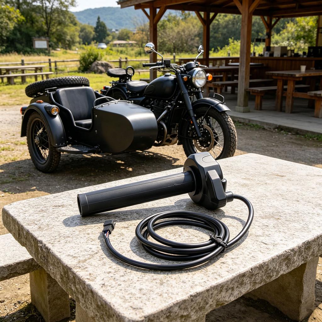 Electric Bike Throttle Handlebar for Surron Smooth Acceleration Control Ebike Throttle Grip Cable Kit for Ridstar Q20