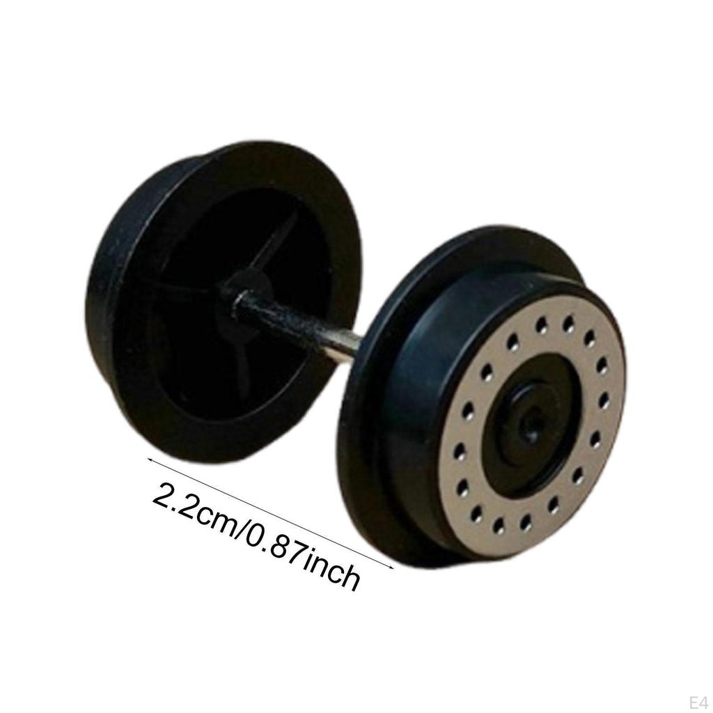 Model Toy Wheel Accessories for 0.94inch Gauge Railway Repair Parts Sturdy Professional