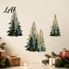 DIY Wall Mounted Holiday Tree 3Pcs Wooden Christmas Decor Winter Snowy Pine Hanging Forest Decorations Sign Rustic Ornaments for Xmas Home