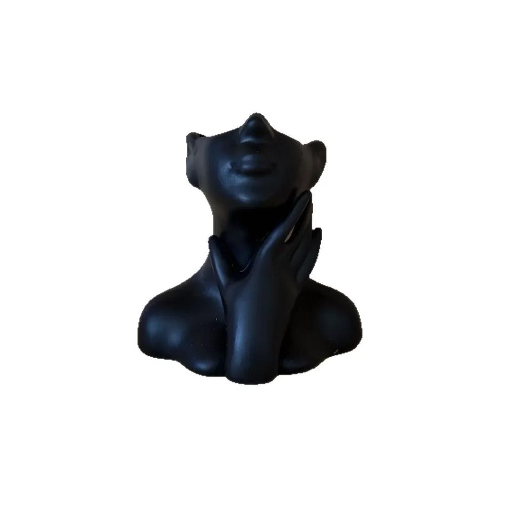 Creative Acrylic Desktop Organizer Jar Custom Photo Portrait Design Pen Makeup Brush Holder Tabletop Decor