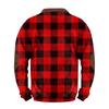 Men'S Retro Casual Sportswear With Open Zipper Sweatshirt Jacket