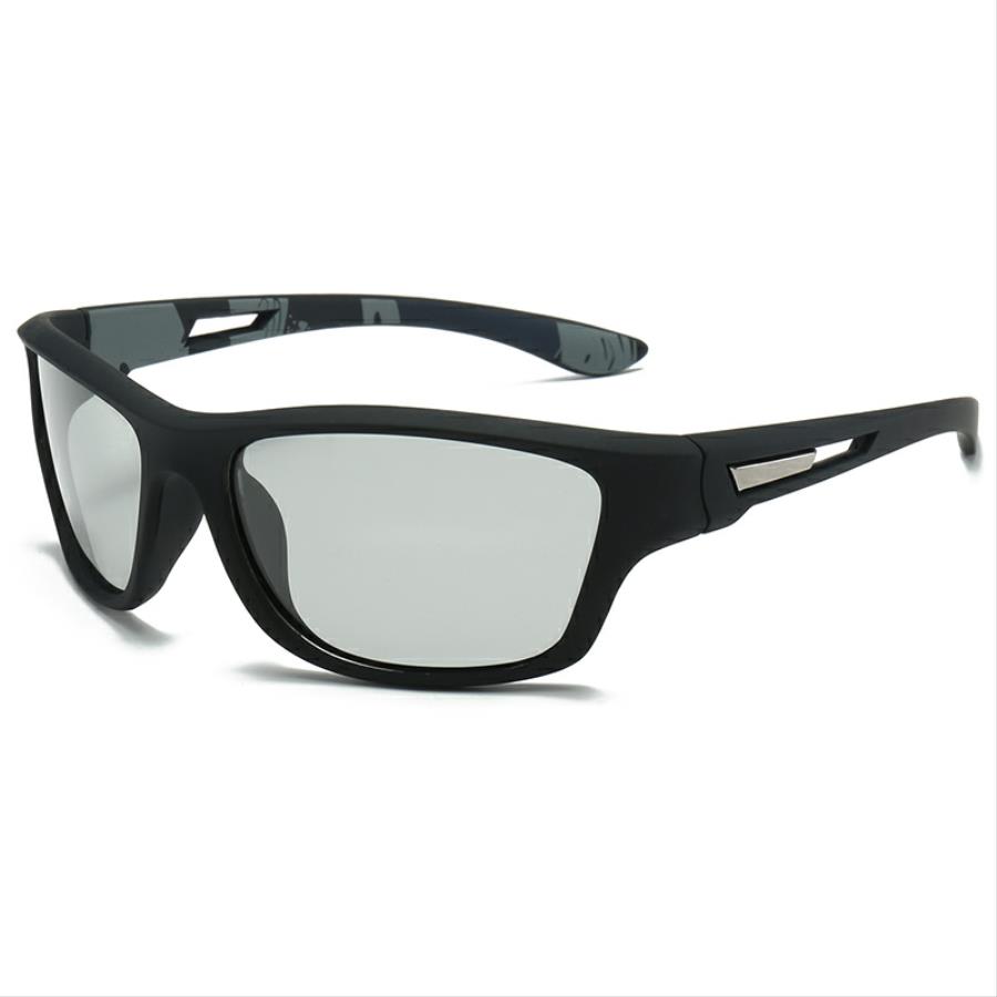 Photochromic Polarized Sports Vintage Sunglasses Men Women Fishing Cycling Driving Mountaineering Chameleon Sun Glasses UV400