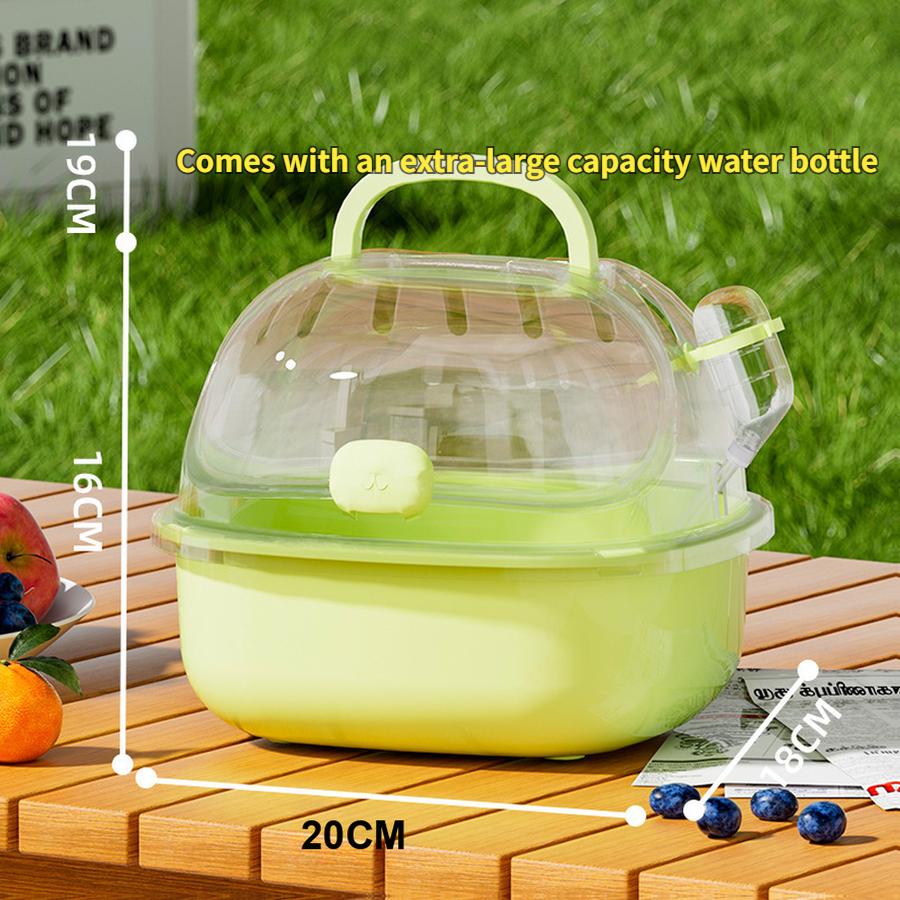 Cage pour hamster toutes saisons - Cage extérieure portable pour petits animaux - Accessoires pour hamster - Accessoires pour animaux de compagnie