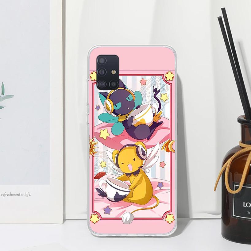 CardCaptor Sakura Anime Phone Case For Samsung Galaxy A52 A42 A32 A22 A12 A02S A72 A51 A50S A41 A31 A21S A71 A40 A30S A20S A10S
