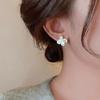 French Gentle Vintage Flower Stud Earrings Women's Pearl Earrings Earrings