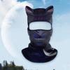 3D Animal Balaclava Cute Animal Print Balaclava with Ears Motorcycle Head Cover Breathable Ski Snowboard Mask Cycling Headgear