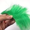 13packs Mix Color Long Fiber Craft Fur With Fish Head Head Streamer Bait Fish Fly Tying Material Furable Soft Synthetic Fiber