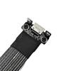 Black Plastic M.2 NVME to SFF-8611/8612 Flexible PCIe Cable, 1 Piece