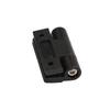 2pcs Hinges DIY Damped Rotary Shaft Adjustable Torque Hinge with Any Stop Positioning for Cabinets Electrical Panels Furniture