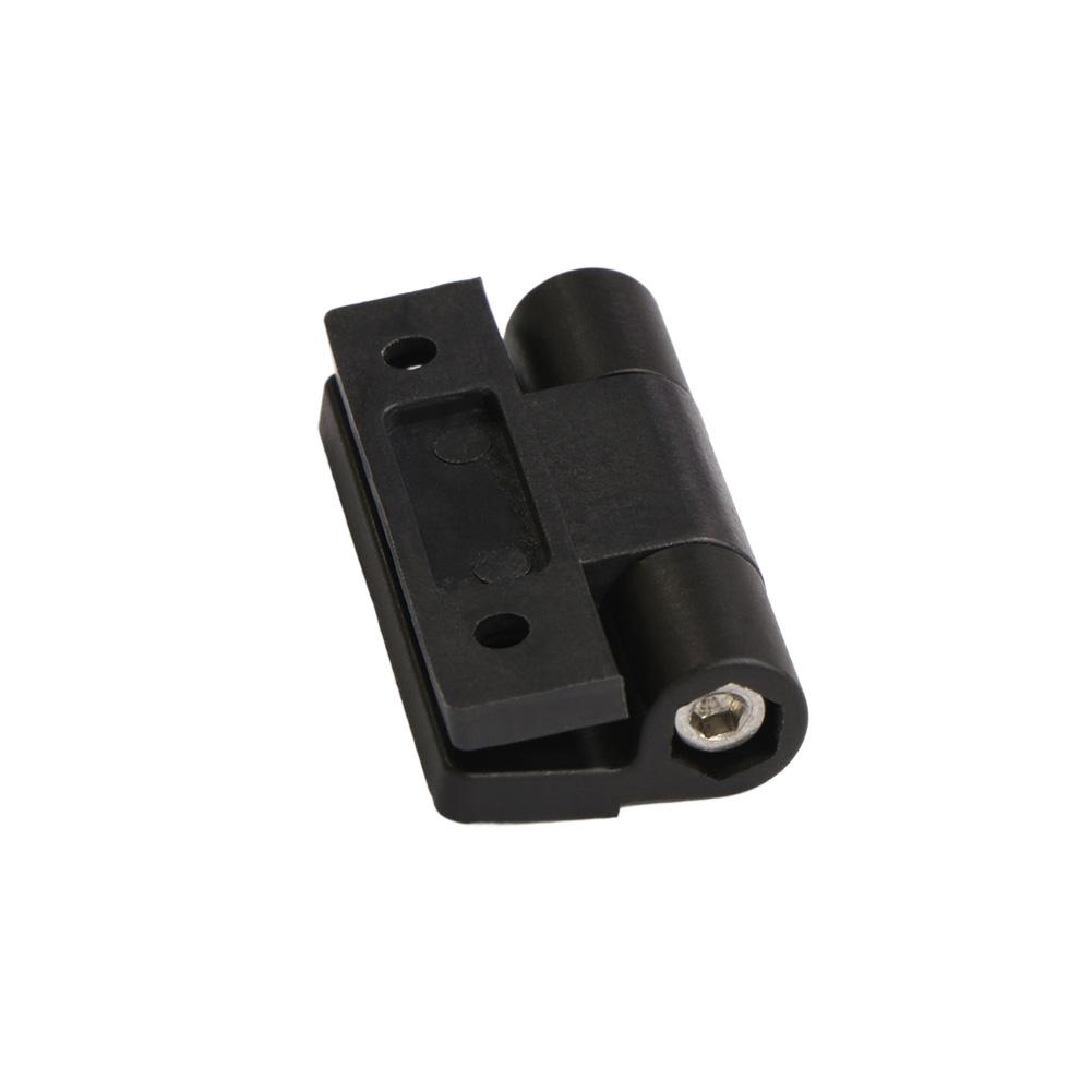 2pcs Hinges DIY Damped Rotary Shaft Adjustable Torque Hinge with Any Stop Positioning for Cabinets Electrical Panels Furniture
