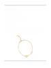Love Design Heart-Shaped Bracelet: 14K Gold-Plated 925 Sterling Silver for Women, Simple and Versatile.