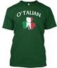 O'talian Italian T-Shirt Made In the USA Size S To 5XL Unisex T-Shirt