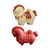 Elegant Ceramic Horse Figurine Animal Statue Tea Pet Desktop Ornament for Bedroom Interior Decoration Home Decor Accessories