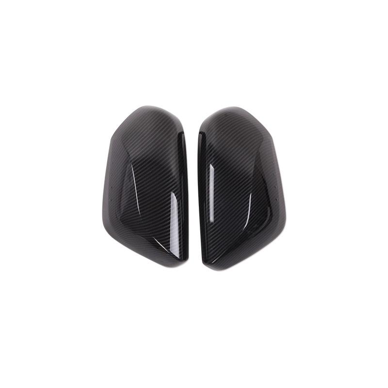 

2018 Camry Hybrid ABS Black Carbon Fiber Mirror Cap Cover 2018 Camry Hybrid Version