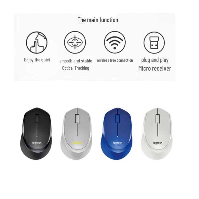 Logitech M330 Silent Wireless Mouse