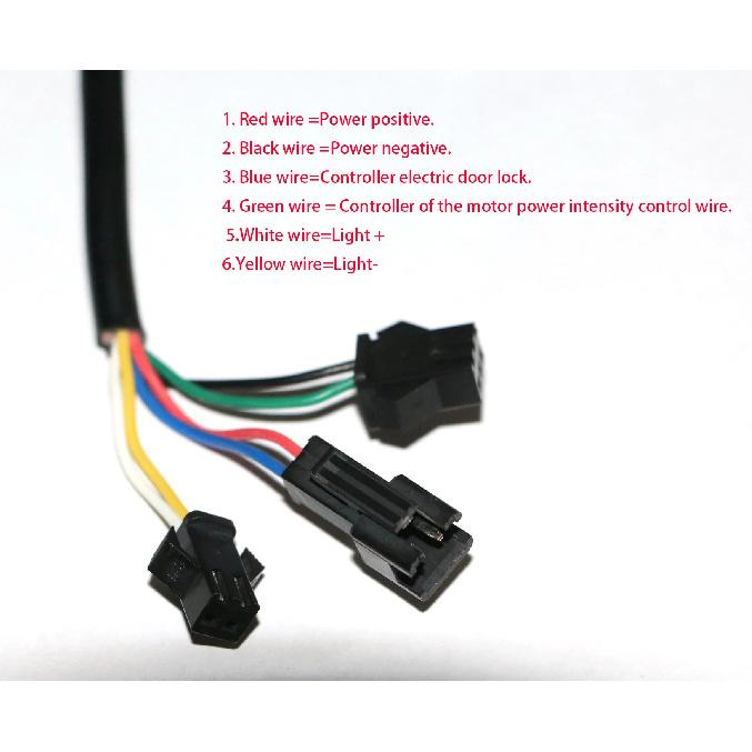 FOCAN Electric Bicycle Display 24V 36V 48V 810 Ebike Intelligent Control Panel LED Display meter