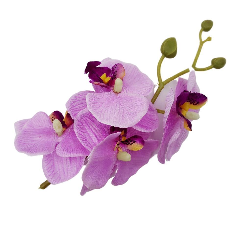 Korean Style Orchid Flower Hairpin Butterfly Orchid Bohemia Duckbill Clip  Wedding Decoration