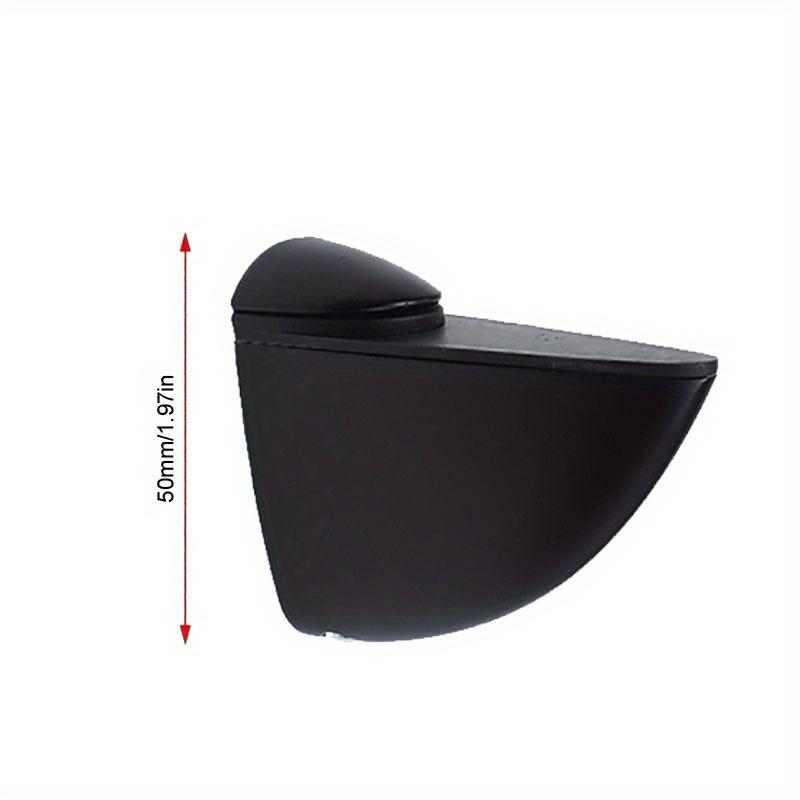 2pcs Adjustable Zinc Alloy Glass Shelf Holder Home Improvement Clamp Brackets Chrome Kit Bathroom Support Clamps Bracket Shelves Holder