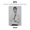 BTS SURGIR : TARJETA FOTOGRÁFICA MINI MONOCROMÁTICA Fotocarte Oficial