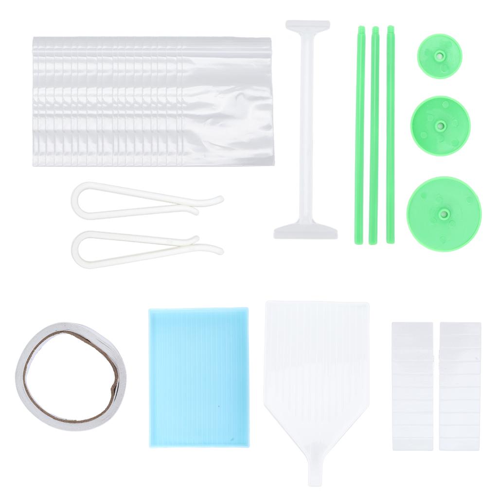 Rhinestone Painting Tools Plastic DIY HandMade Art Craft Embroidery Accessories Set for Beginners